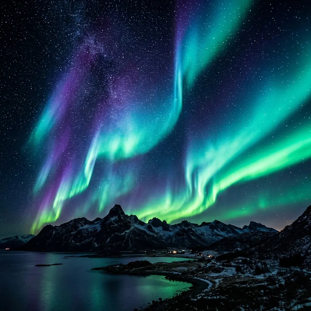 Aurora background